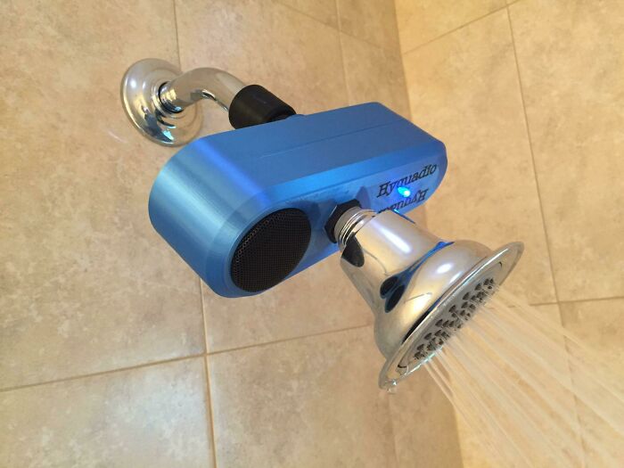 The New Version Of The Water Powered Bluetooth Shower Speaker