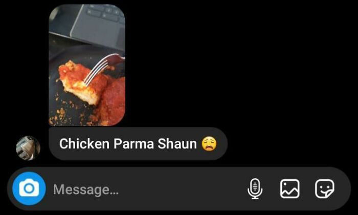 Chicken Parma Shaun