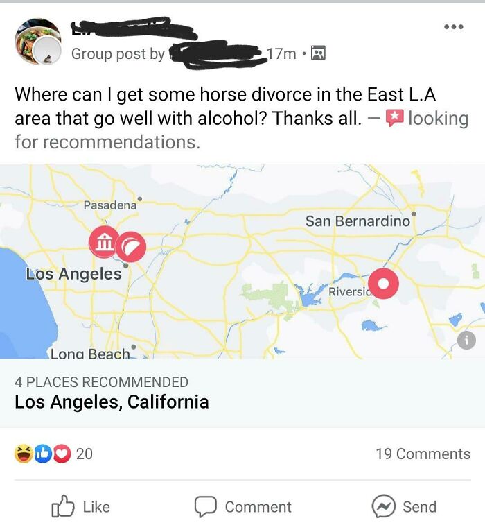 Best Place For Horse Divorce In Los Angeles? I Want To Serve With Cocktails.