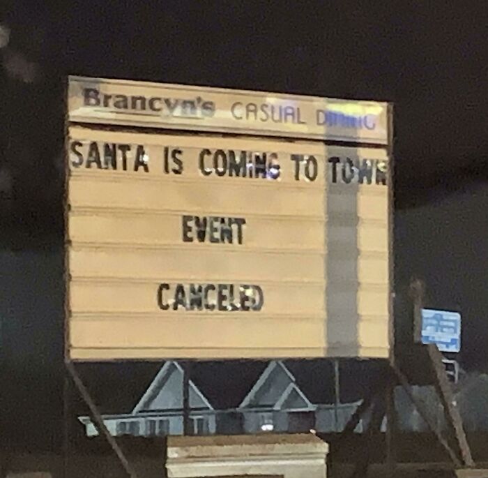 Santa Claus Is Not Coming To Town