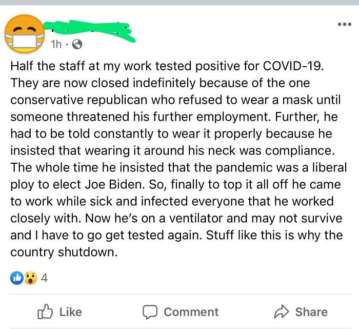 One Of My Extended Family Members Has An Unfortunate Co-Worker...