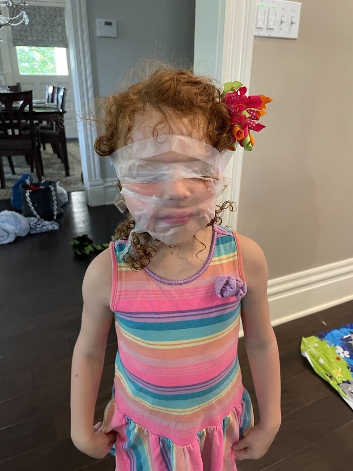 My Daughter Walked Into The Living Room Looking Like This