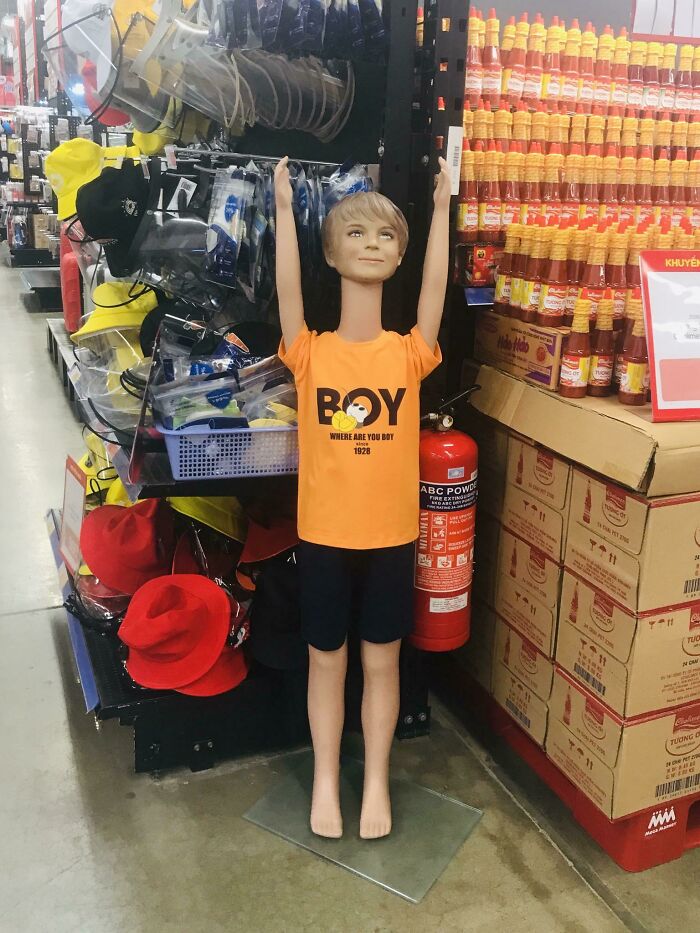 A Mannequin At My Nearby Supermarket