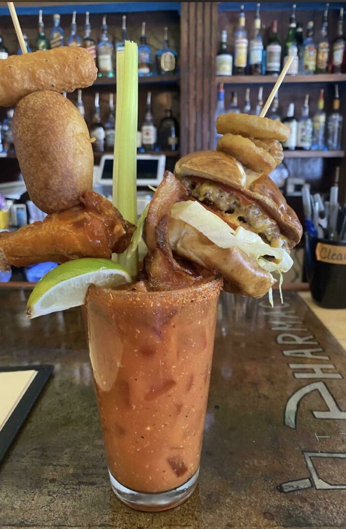 These Bloody Mary Bars Are Getting Out Of Control...