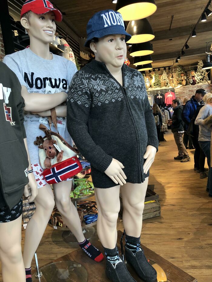 This Danny Devito Mannequin I Saw In Norway