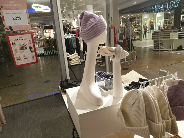 The Long Necks On These Mannequins Are Creeping Me Out