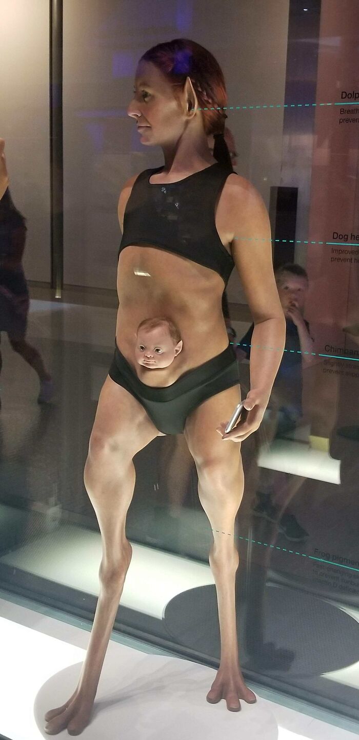 This Weird Mannequin At The London Science Museum