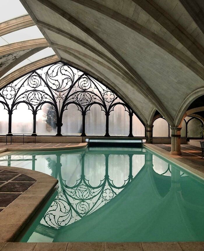 Pool At The Landa Hotel In Burgos, Spain, Photographed By Ana Himes
