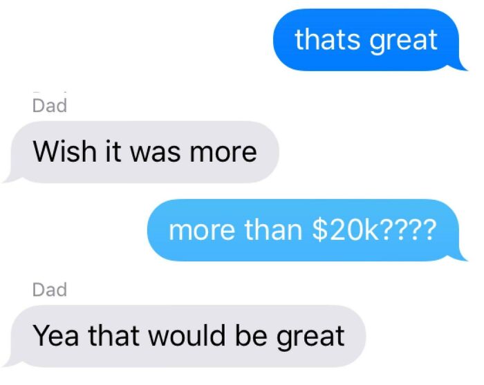 My Stepmom Won Some Money From The Lottery Last Night, This Is What My Dad Had To Say