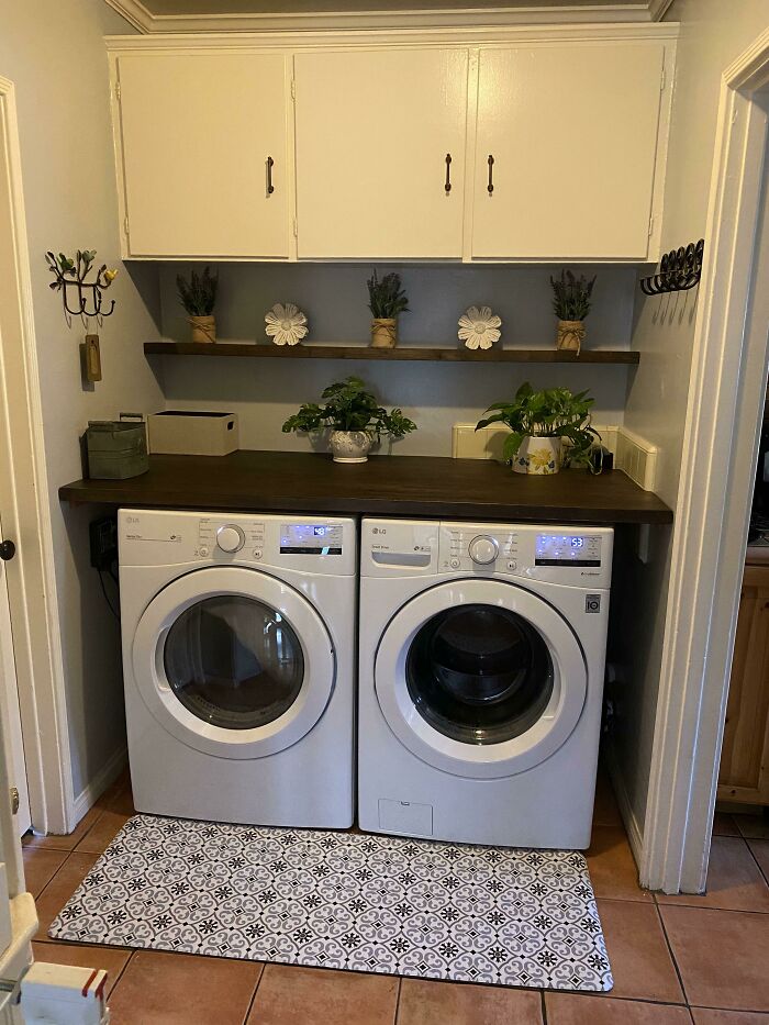We Updated Our Laundry Area Los Angeles