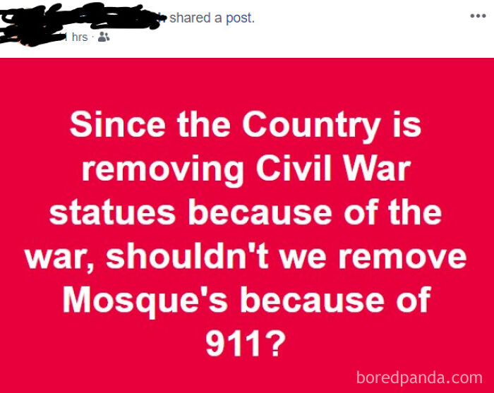 We'll Get To Those After We Take Down All Churches Because Of The Crusades...