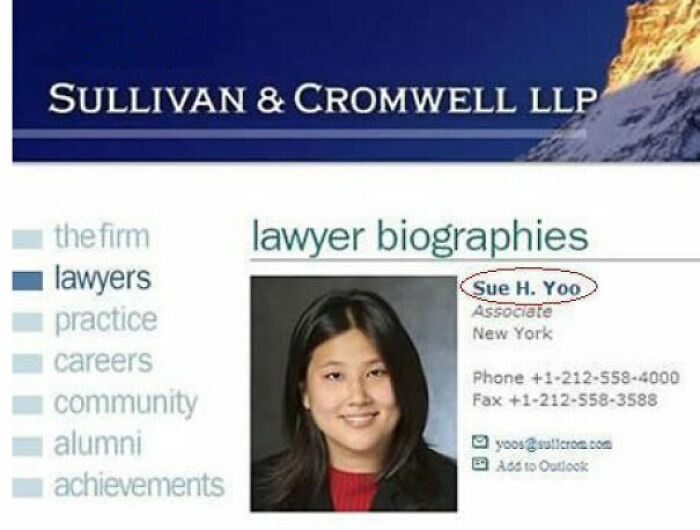 Perfect Name For A Lawyer
