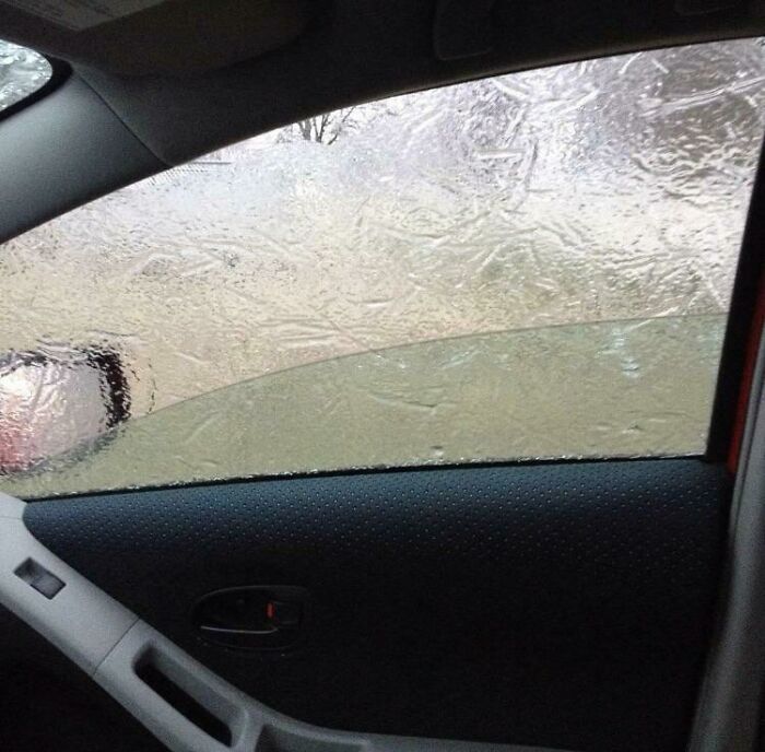 Freezing Rain In Canada Gave My Car A Second Set Of Windows