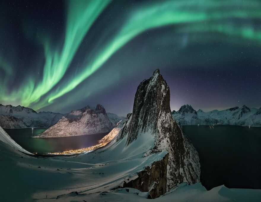 “The Northern Lights Cathedral” By Frøydis Dalheim