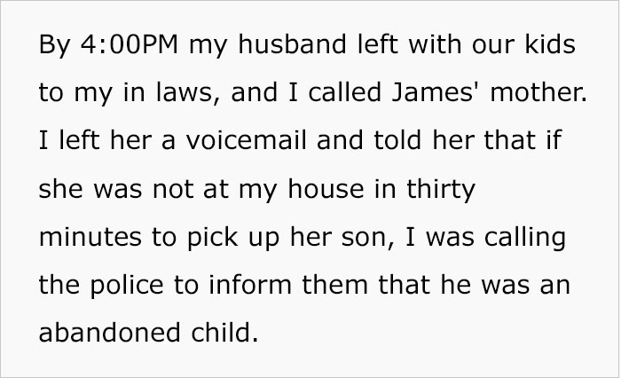 Mom Is 5 Hours Late To Pick Up Her Son From A Birthday Party, Gets Him Uninvited From The Next Celebration, The Mom Gets Mad At The Host Mom Is 5 Hours Late To Pick Up Her Son From A Birthday Party, Gets Him Uninvited From The Next Celebration, The Mom Gets Mad At The Host