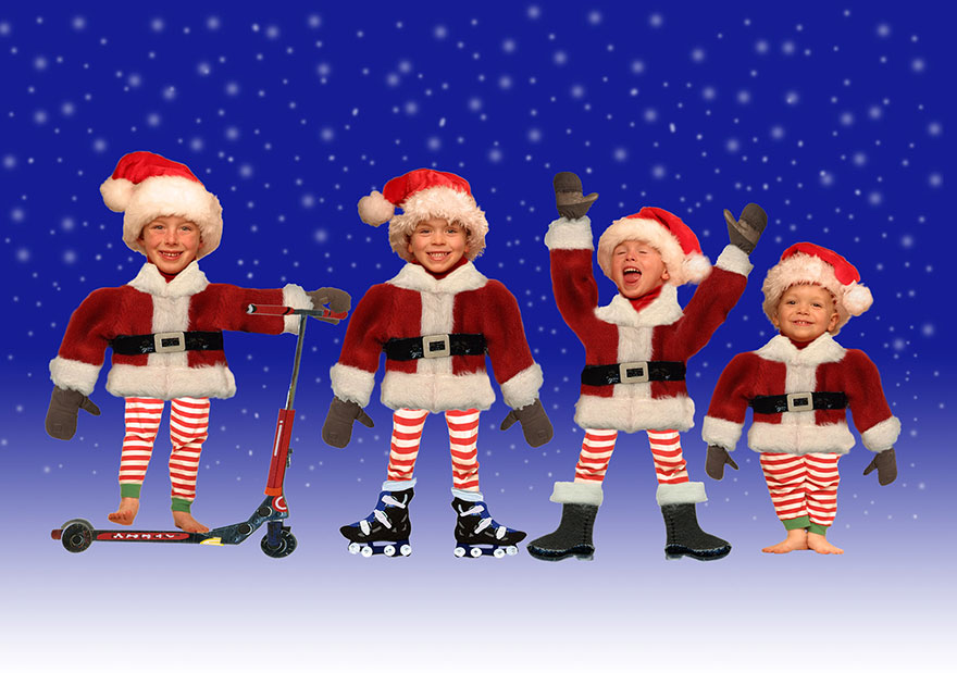 Our Family Has Been Creating Funny Christmas-Themed Holiday Cards, And Here's What We Made For The Past 25 Years (25 Pics) Our Family Has Been Creating Funny Christmas-Themed Holiday Cards, And Here's What We Made For The Past 25 Years (25 Pics)