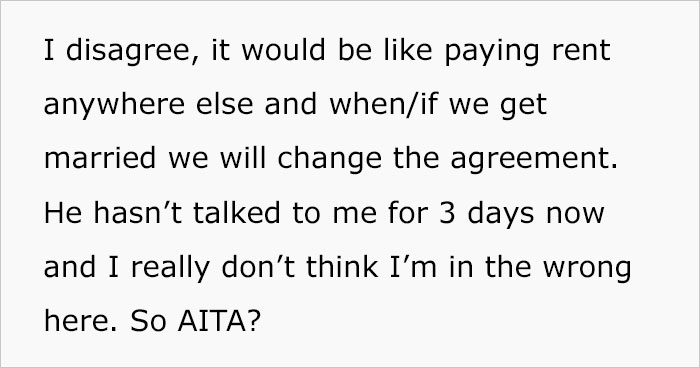 “He Hasn’t Talked To Me For 3 Days Now”: Boyfriend Upset His Name Won’t Be On House His GF Is Buying For Them “He Hasn’t Talked To Me For 3 Days Now”: Boyfriend Upset His Name Won’t Be On House His GF Is Buying For Them