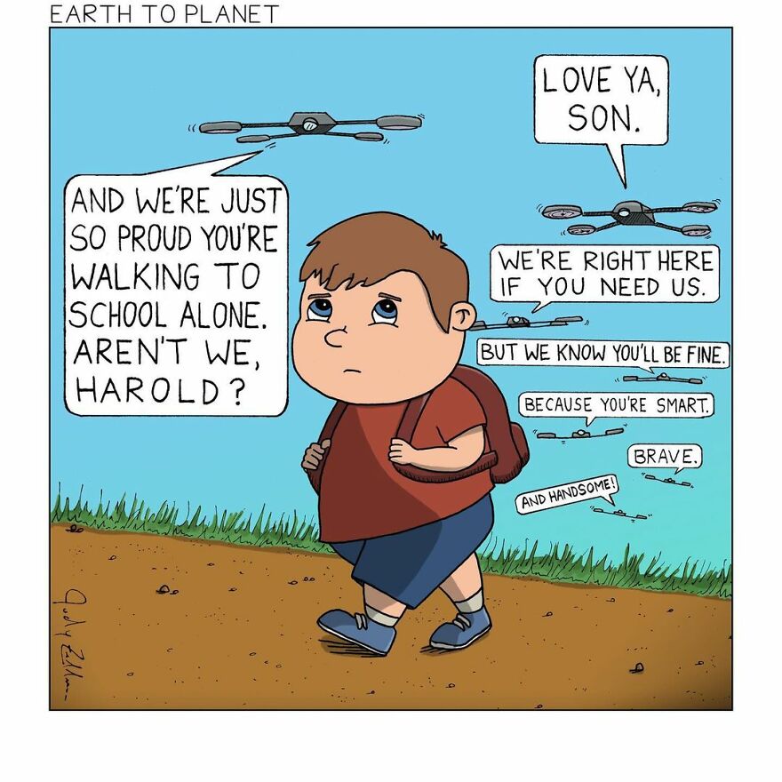 Artist Creates Comics That Are Perfect For Anyone Looking To Get Out Of Boredom