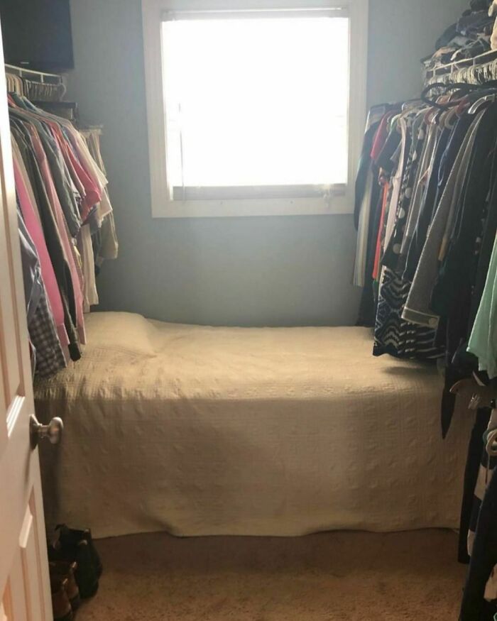 Would You List This As A Bedroom, A Closet, Or A Bedroom With A Closet?