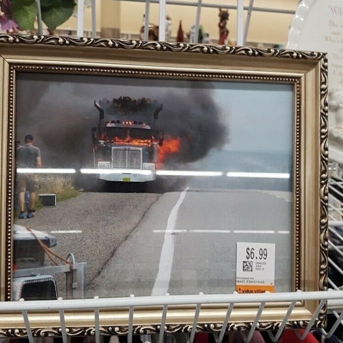 What Other Tragic Occurrences Are Worth $6.99 Including Frame? As Found By @ridiculousthrifter
