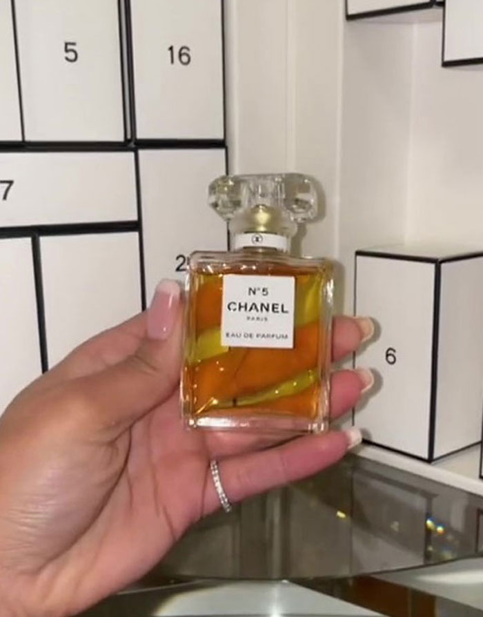 PICS: First-Ever Chanel Advent Calendar Shaped Like No5 Bottle