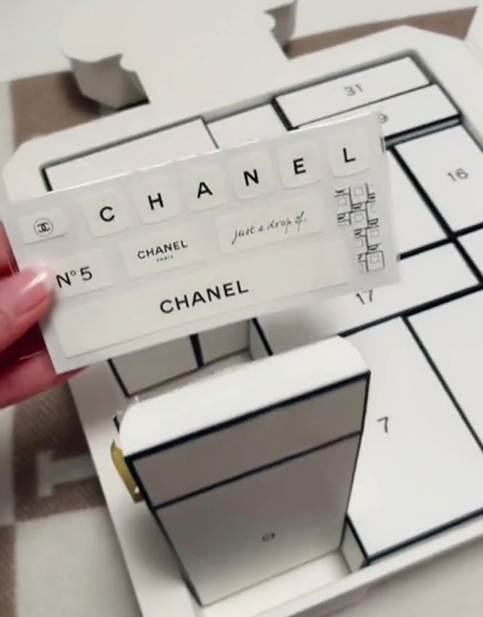 TikToker Roasts Chanel By Revealing What’s Inside Its ‘Glamorous’ $825 Advent Calendar TikToker Roasts Chanel By Revealing What’s Inside Its ‘Glamorous’ $825 Advent Calendar