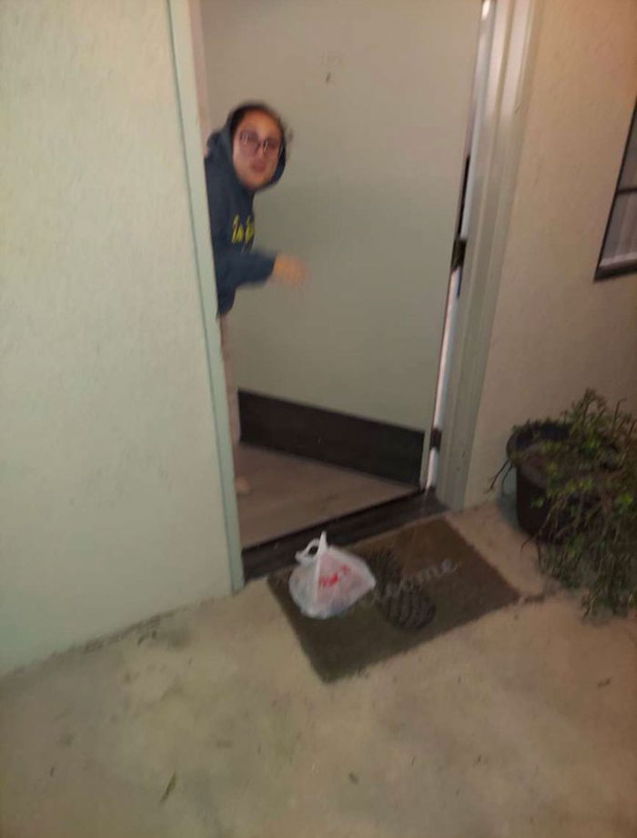 My Doordasher Uploaded This Picture As Proof Of Delivery