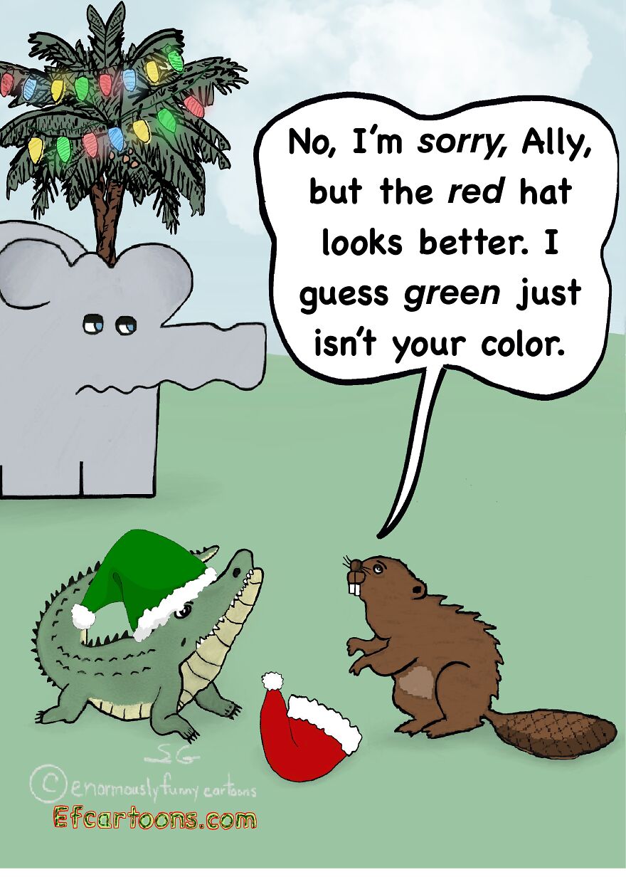 Merry Christmas From Enormously Funny Cartoons!