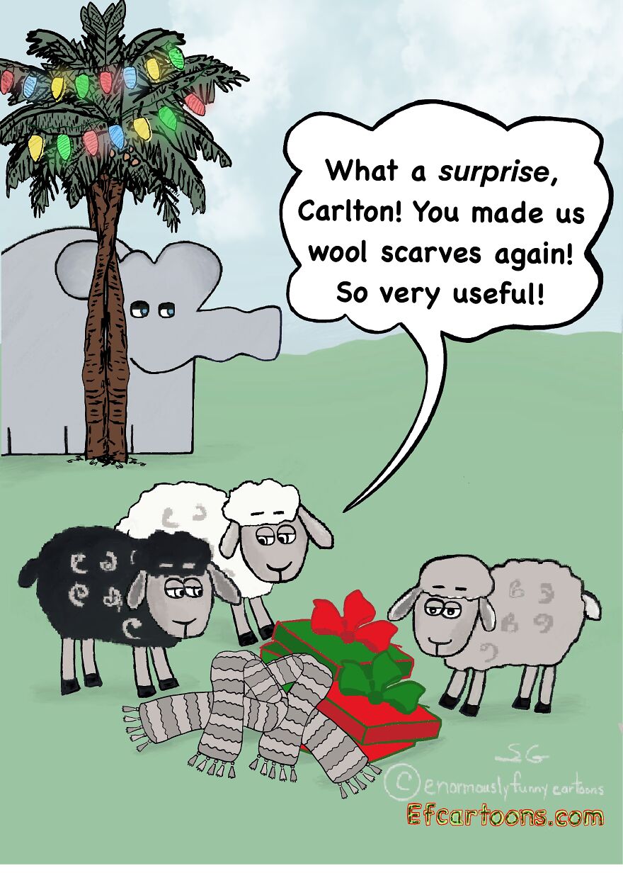Merry Christmas From Enormously Funny Cartoons!