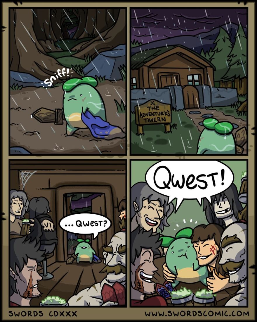 I Made These Comics About A Quest-Loving Adventurer, Now He's A Limited Edition Plushie