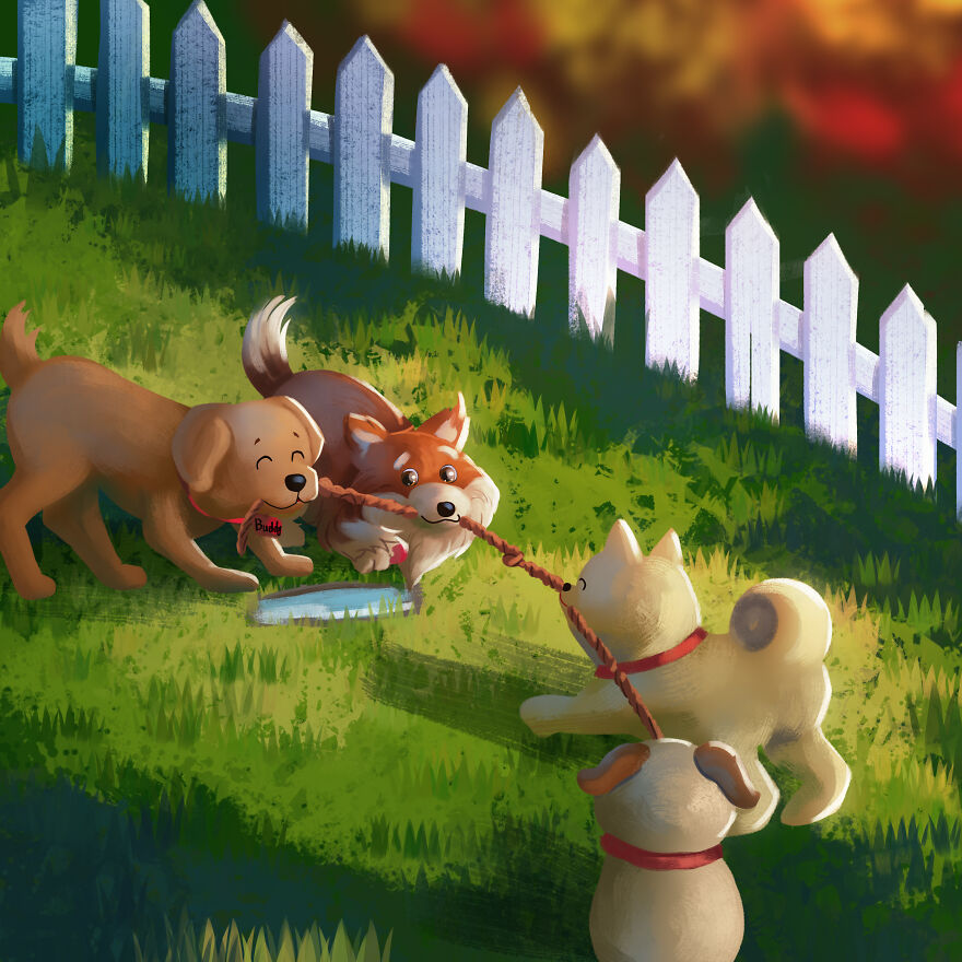 I Created An Illustrated Story About How A Dog Gets Rescued To Teach Children About Animal Welfare I Created An Illustrated Story About How A Dog Gets Rescued To Teach Children About Animal Welfare