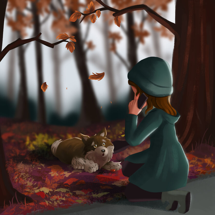 I Created An Illustrated Story About How A Dog Gets Rescued To Teach Children About Animal Welfare I Created An Illustrated Story About How A Dog Gets Rescued To Teach Children About Animal Welfare