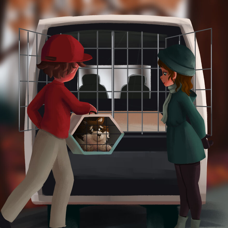 I Created An Illustrated Story About How A Dog Gets Rescued To Teach Children About Animal Welfare I Created An Illustrated Story About How A Dog Gets Rescued To Teach Children About Animal Welfare