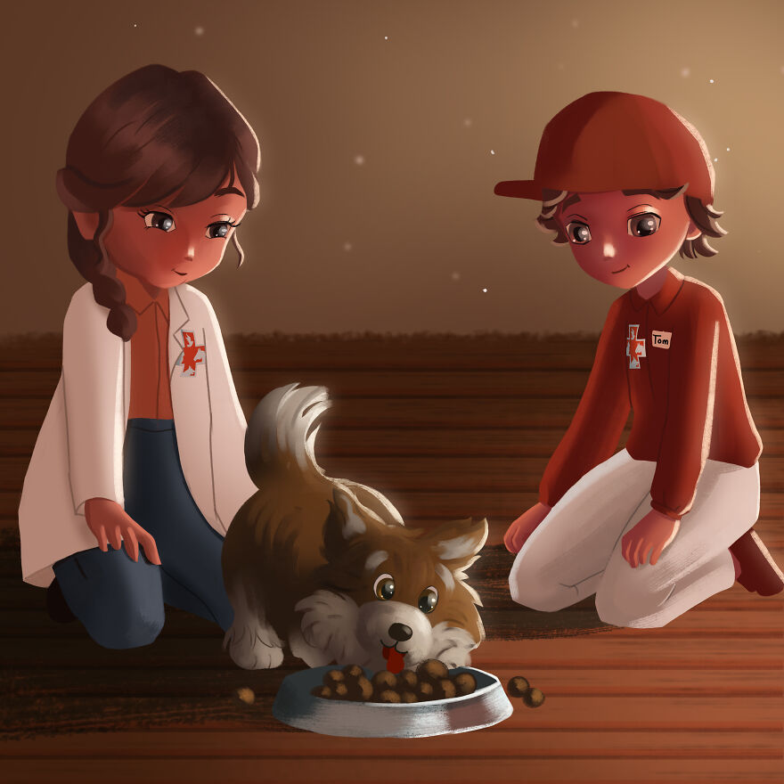 I Created An Illustrated Story About How A Dog Gets Rescued To Teach Children About Animal Welfare I Created An Illustrated Story About How A Dog Gets Rescued To Teach Children About Animal Welfare