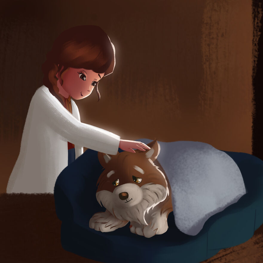I Created An Illustrated Story About How A Dog Gets Rescued To Teach Children About Animal Welfare I Created An Illustrated Story About How A Dog Gets Rescued To Teach Children About Animal Welfare
