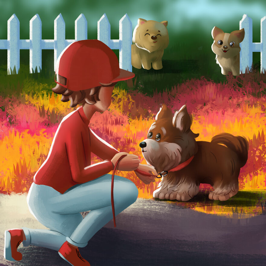 I Created An Illustrated Story About How A Dog Gets Rescued To Teach Children About Animal Welfare I Created An Illustrated Story About How A Dog Gets Rescued To Teach Children About Animal Welfare