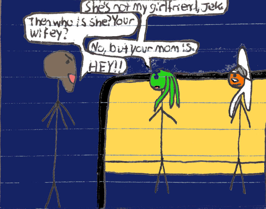 I Make Stick Figure Star Wars Comics, And These Are The First Two Chapters Of A Jedi Academy Fanficion