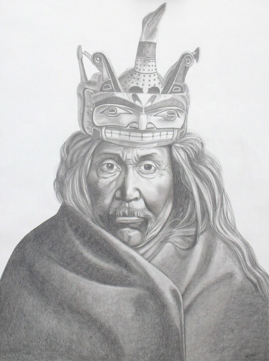 I Spent Two Weeks Drawing 15 Native American Portraits