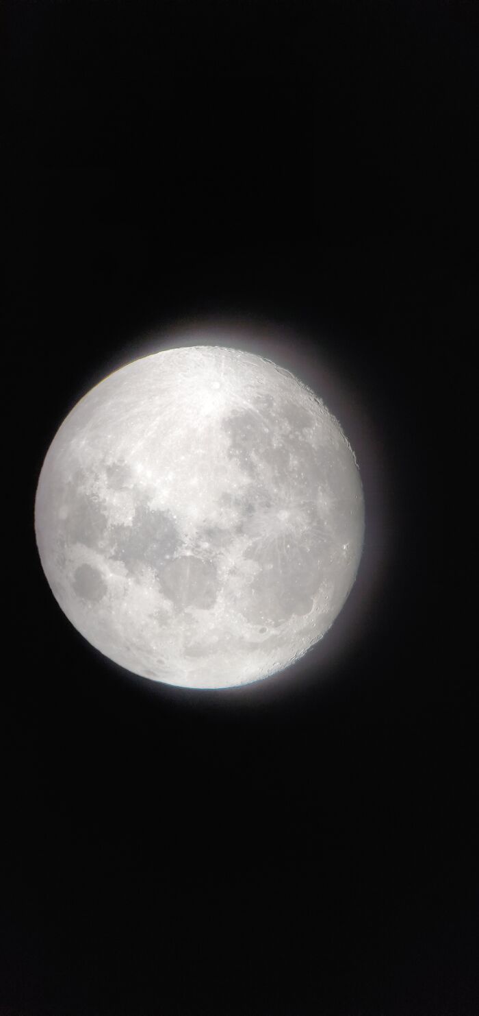 Moon Through The Telescope