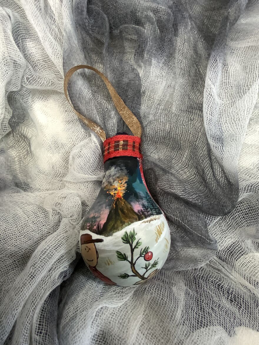 I Transform Burnt Out Light Bulbs Into Unique Christmas Ornaments. I Transform Burnt Out Light Bulbs Into Unique Christmas Ornaments.