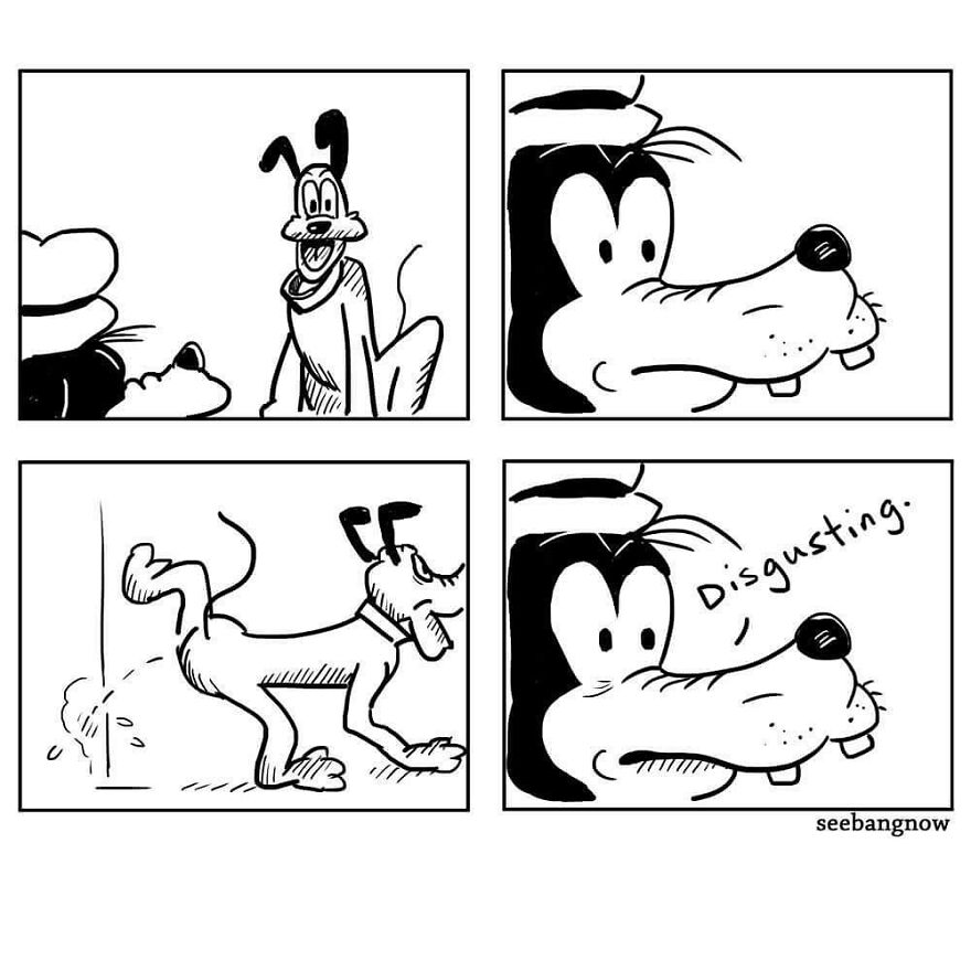 Illustrator Shows In Funny Comics What Dogs Really Think (30 Comics)