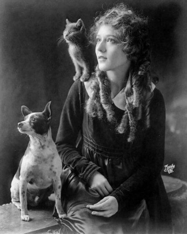 Hollywood Star, American Actress And Producer Mary Pickford