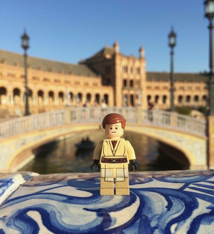 The Made-Up Jedi In Seville, Spain