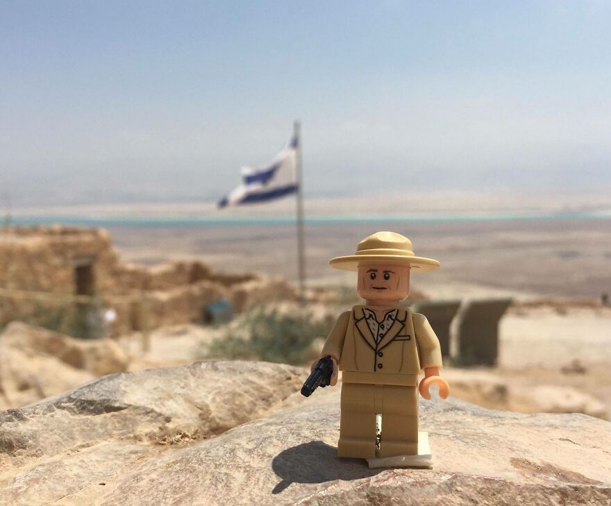The Explorer In Masada, Israel