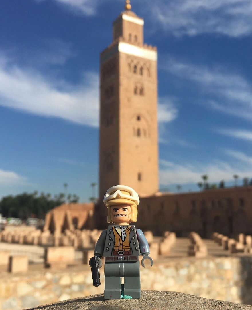 The Fighter Pilot In Marrakech, Morocco