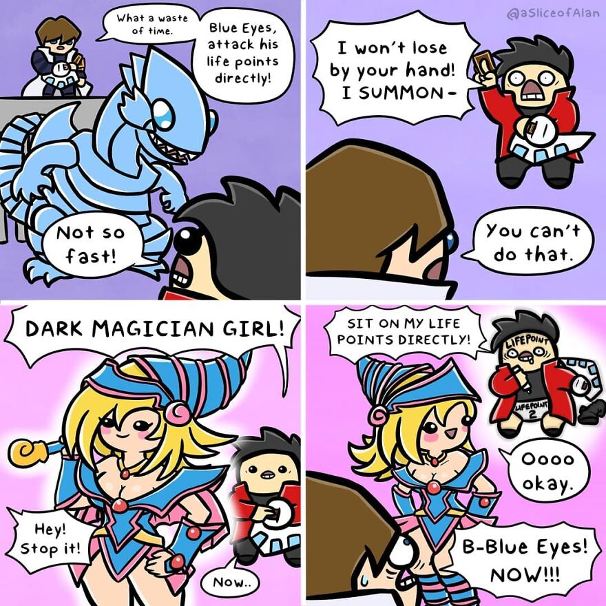 Meet "A Slice Of Alan",the Artist Who Creates Random, Silly And Funny Comics