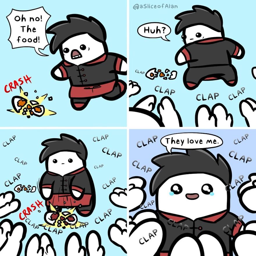 Meet "A Slice Of Alan",the Artist Who Creates Random, Silly And Funny Comics