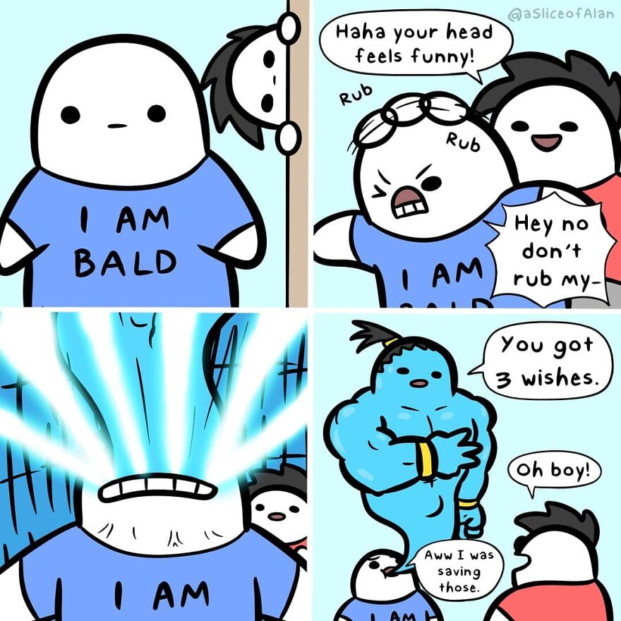 Meet "A Slice Of Alan",the Artist Who Creates Random, Silly And Funny Comics