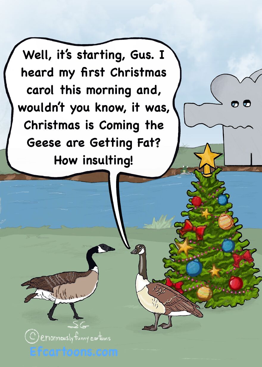 Merry Christmas From Enormously Funny Cartoons!