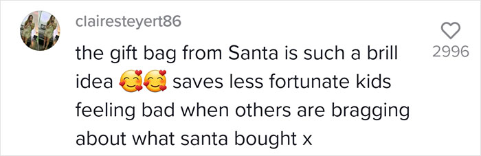 Mom Goes Viral By Buying Christmas Gifts From Santa In Pound Shop, And Taking Credit For Giving Big Gifts